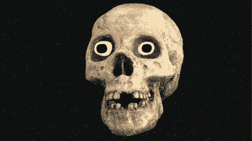 Space Skull GIF by Scorpion Dagger - Find & Share on GIPHY