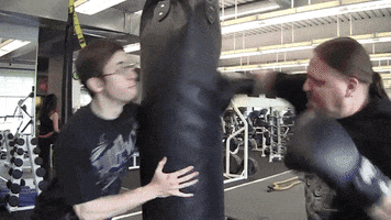 exercising beast mode GIF by Brimstone (The Grindhouse Radio, Hound Comics)