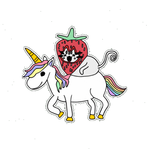 Unicorn Cat Sticker