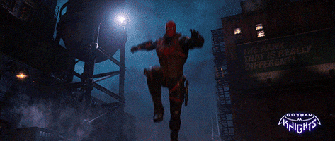 Red Hood Jump GIF by WBGames