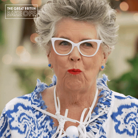 Surprise Smash GIF by The Great British Bake Off