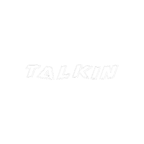 Talkin Sticker by Alex Vaughn