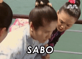 Sabo GIF by Mediacorp SG
