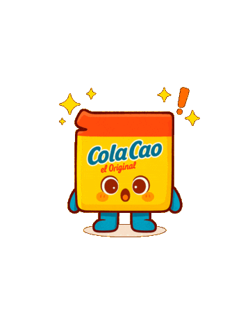 Caito Sorprendido Sticker by ColaCao Oficial