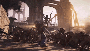 Space Marine Punch GIF by Xbox