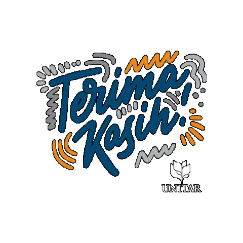 Student Life Thank You Sticker by UNITAR International University