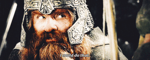 Gimli GIFs - Find & Share on GIPHY