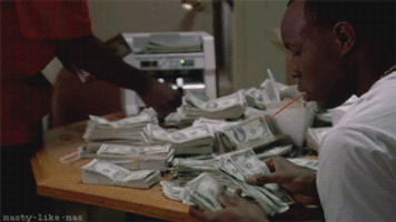 Paid In Full Money GIF