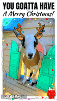Merry Christmas Happy Holidays GIF by Goatta Be Me Goats! Adventures of Java, Toffee, Pumpkin and Cookie!