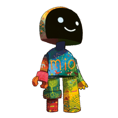 Robot Sticker by Flying Eye Books