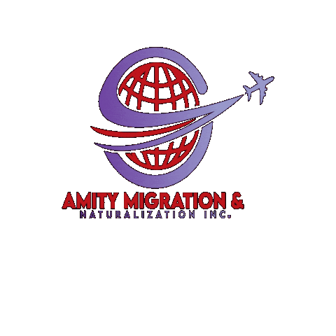 Amity Migration & Naturalization Inc. Sticker