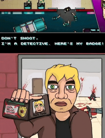 Hotline Miami Detective GIF