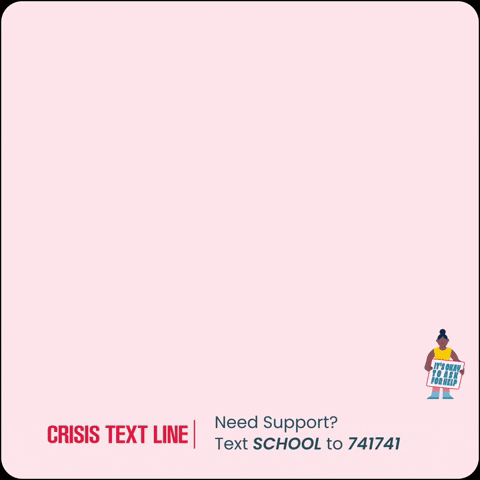 Mental Health School GIF by Crisis Text Line