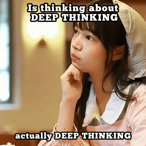 Comedy Pondering GIF
