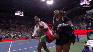 Waving Serena Williams GIF by US Open