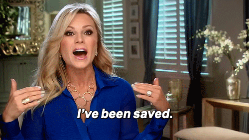 real housewives of orange county jesus GIF