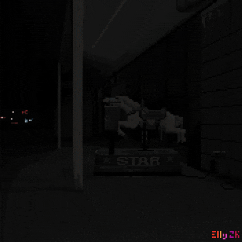 Horse Nostalgia GIF