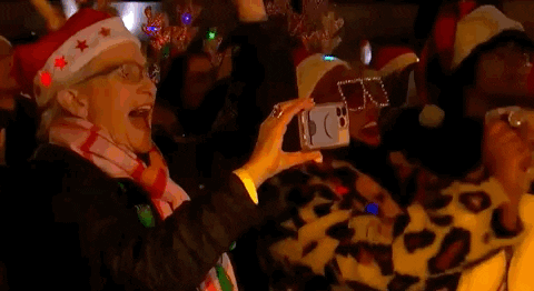 Christmas In Rockefeller Center GIF by NBC