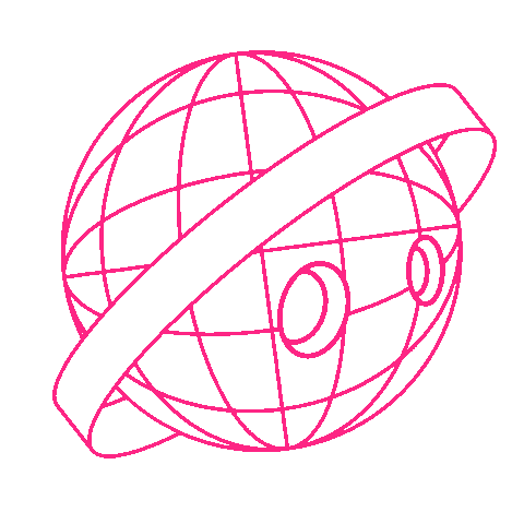 New Zealand Pink Sticker by Rice Rice Baby