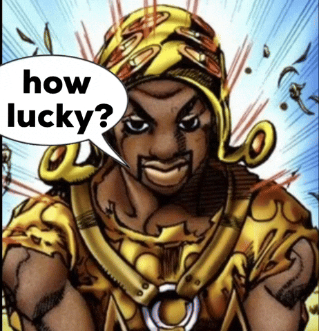 Steel Ball Run Luck GIF