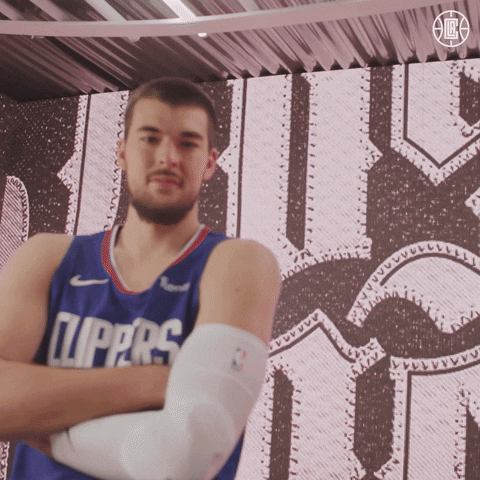 Ivica Zubac Basketball GIF by LA Clippers