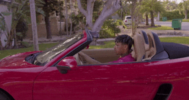 Driving Sports Car GIF by iLOVEFRiDAY