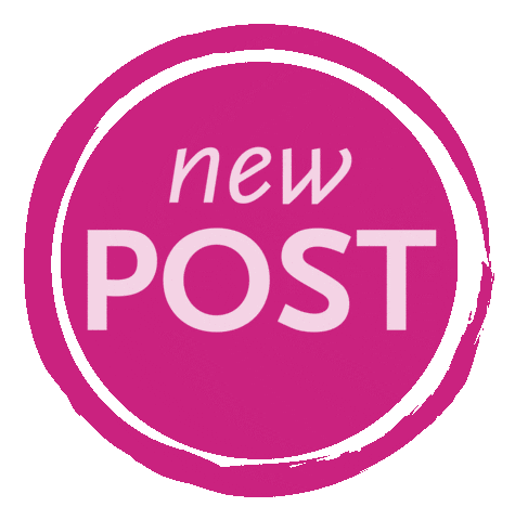 Pink Post Sticker by AnnetteWerkt