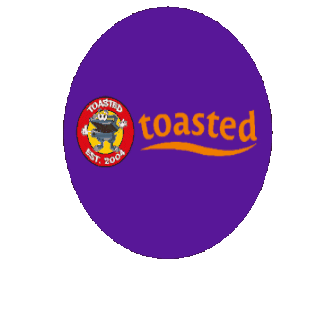 Toasted Sticker