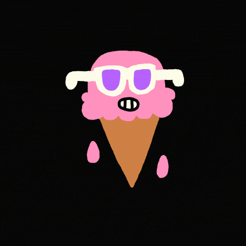 Melting Ice Cream GIF