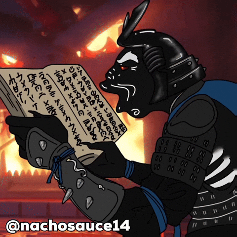 Confused Reading GIF