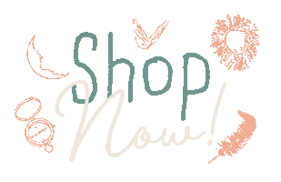 Small Business Shop Now Sticker by Nestling and Nook