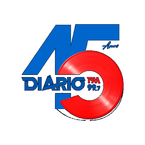 Radio 45Anos Sticker by Mega FM 92.3