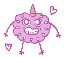 Purple Sticker