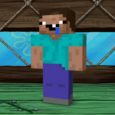 Steve Caps GIF