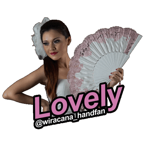 Pink Love Sticker by Wiracana Handfan