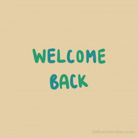 Welcome Home I Missed U GIF by Bells and Wishes