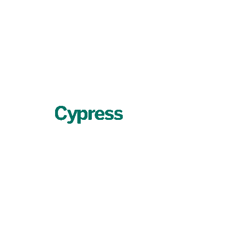 Cypress Title Sticker