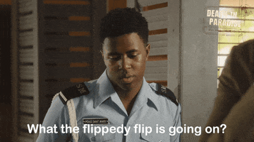 Confused What On Earth GIF by Death In Paradise