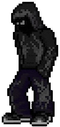 Pixel Vibing Sticker