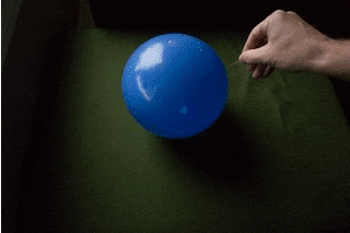 Image result for balloon pin gif