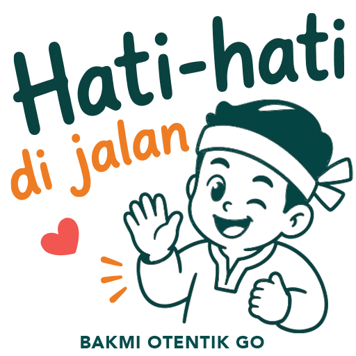 Bog Hatihati Sticker