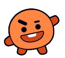 Bt21 Shooky Sticker by Empório Lunari