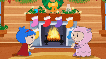 Happy Christmas GIF by Mother Goose Club