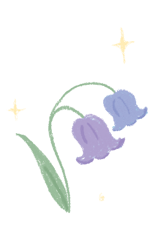 Flower Lavender Sticker
