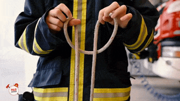 Fire Department Knot GIF by Palokuntaan