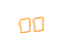 Food Butter Sticker