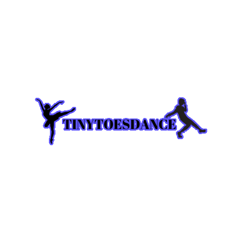 Tiny Toes Dance Sticker