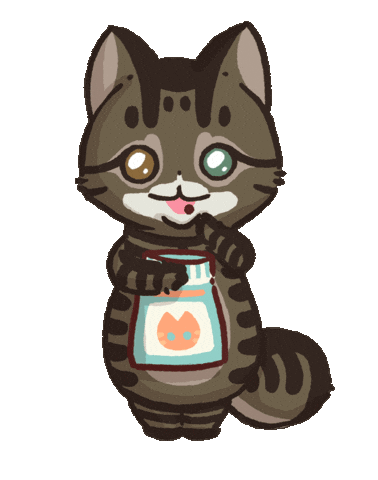 Tabby Cat Sticker