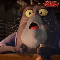 Cough Paws Of Fury GIF by Paws of Fury: The Legend of Hank