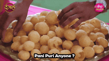 Hungry Pani Puri GIF by Enterr10TV